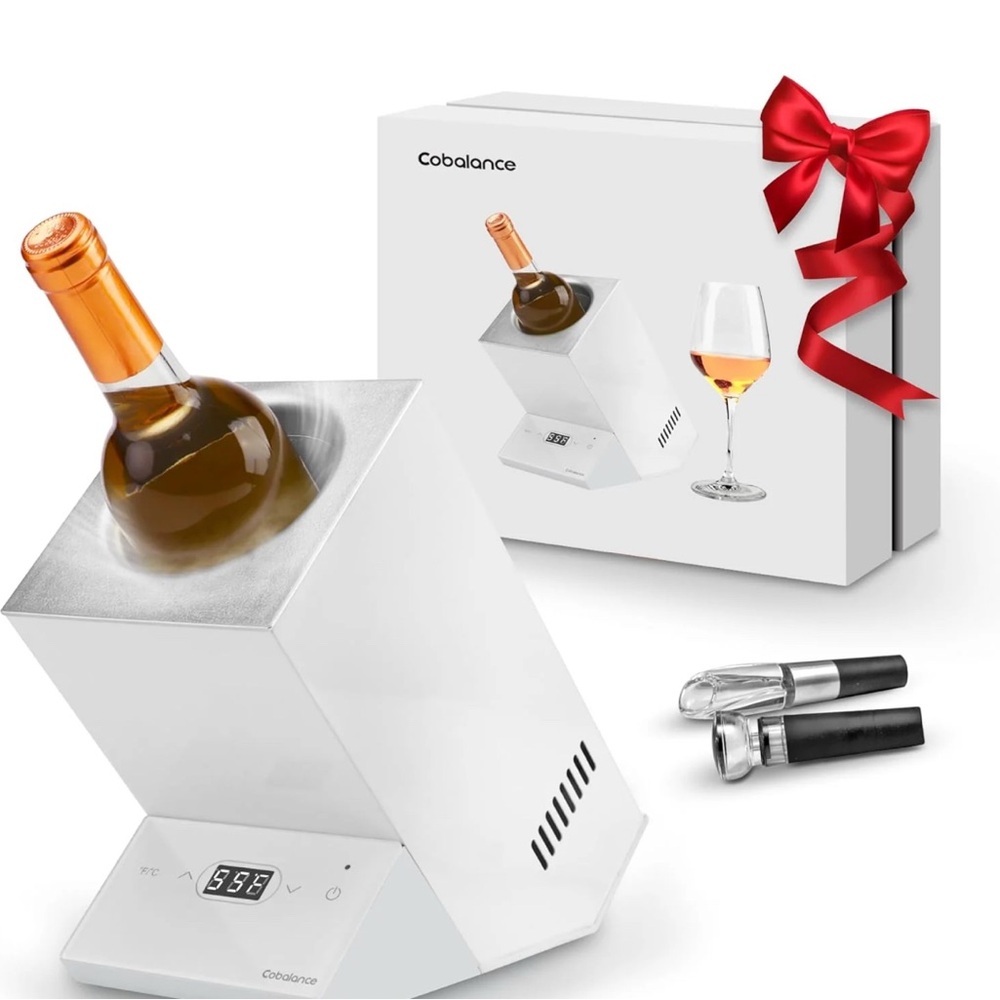 Wine Lovers.. Great Gift!
Chill & Cheers Wine Chiller by Cobalance